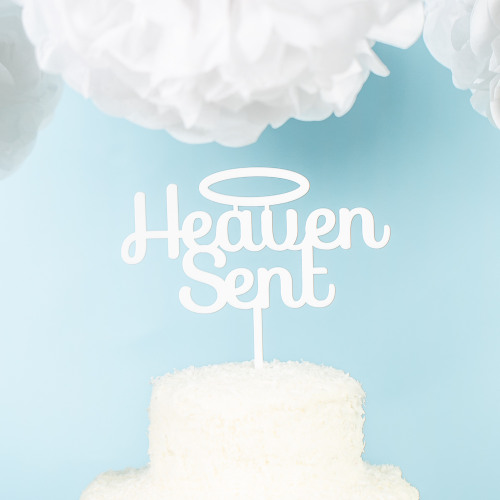 Heaven Sent Baby Shower Theme Decorations & Party Favors 6